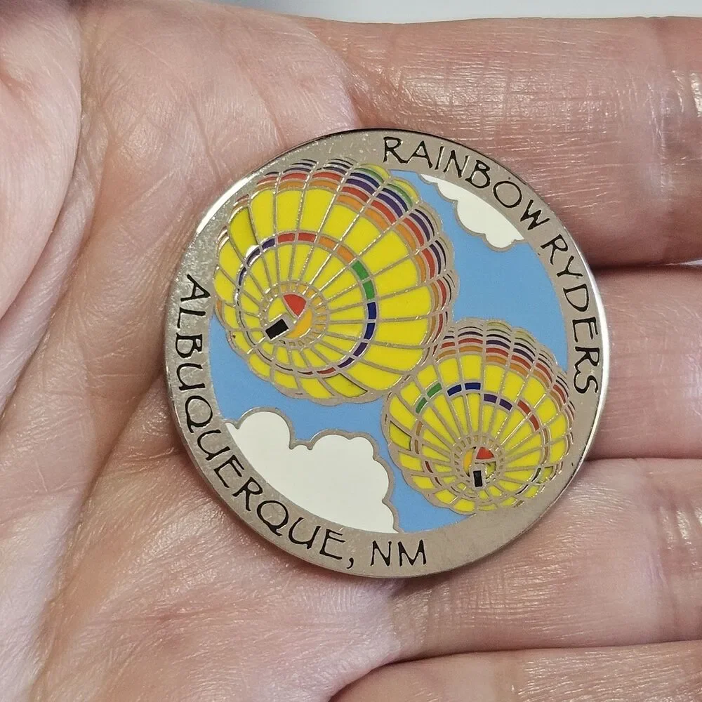 Rainbow Ryders Albuquerque NM Pin - Hot Air Balloons